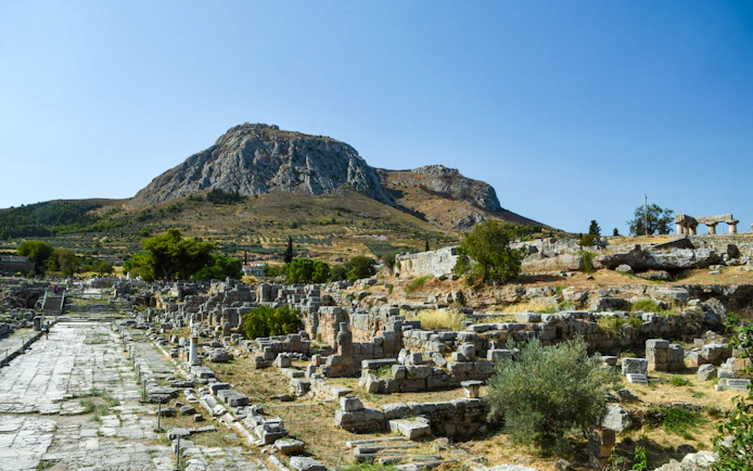 Ancient Corinth, Acrocorinthos & Canal Half Day Tour from Athens