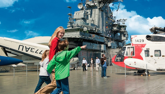 Getting to the Intrepid Museum