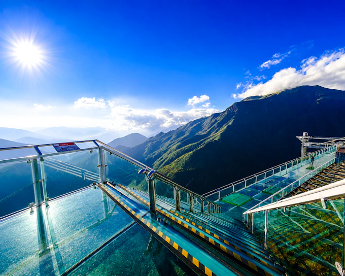 From Sapa Town: Rong May Glass Bridge and Silver Waterfall Tour (Product 53058)