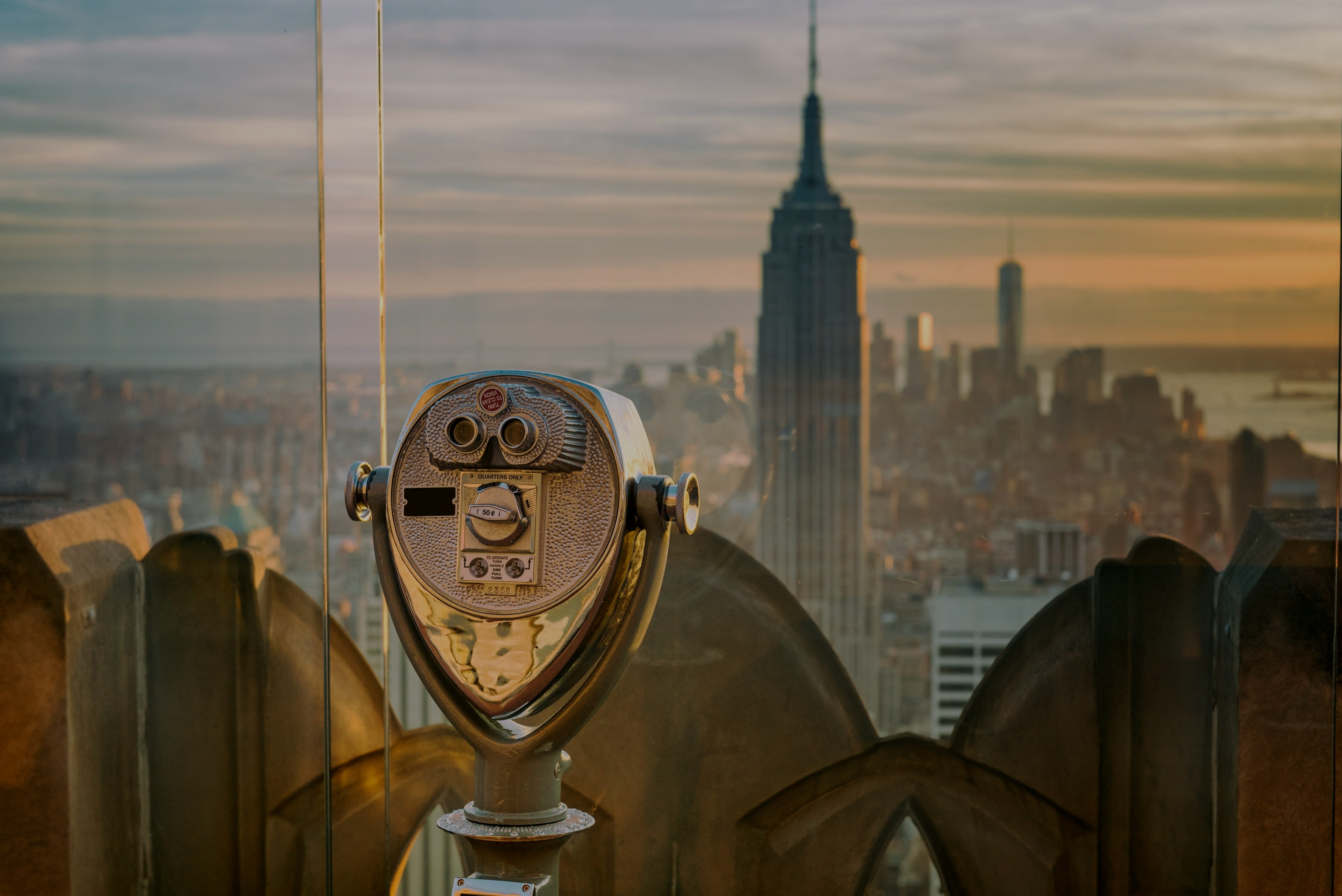 Top of the rock in New York