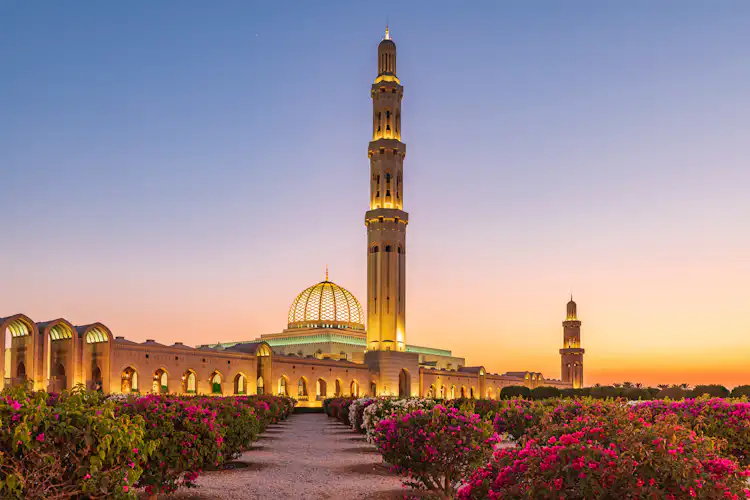 Sultan Qaboos Grand Mosque Muscat