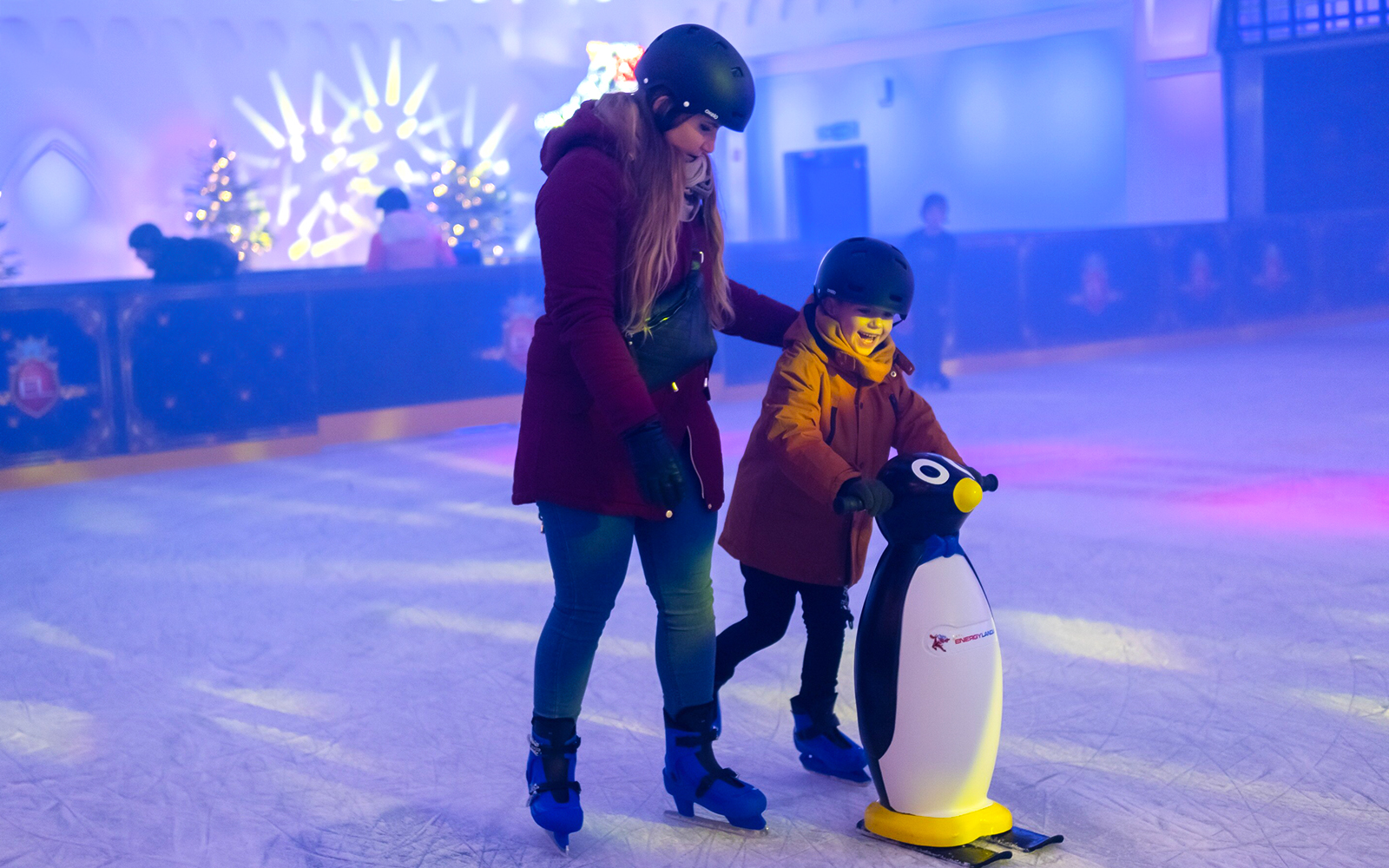 Pattinaggio sul ghiaccio a Energylandia