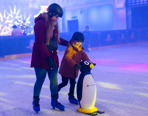 Pattinaggio sul ghiaccio a Energylandia