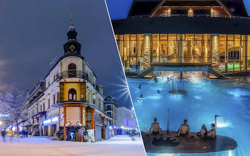 Desde Cracovia: tour a Zakopane con entrada a las termas de Chocholow