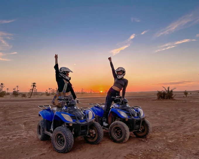 Marrakech Palm Grove 2-Hour Quad Biking Experience with Transfers