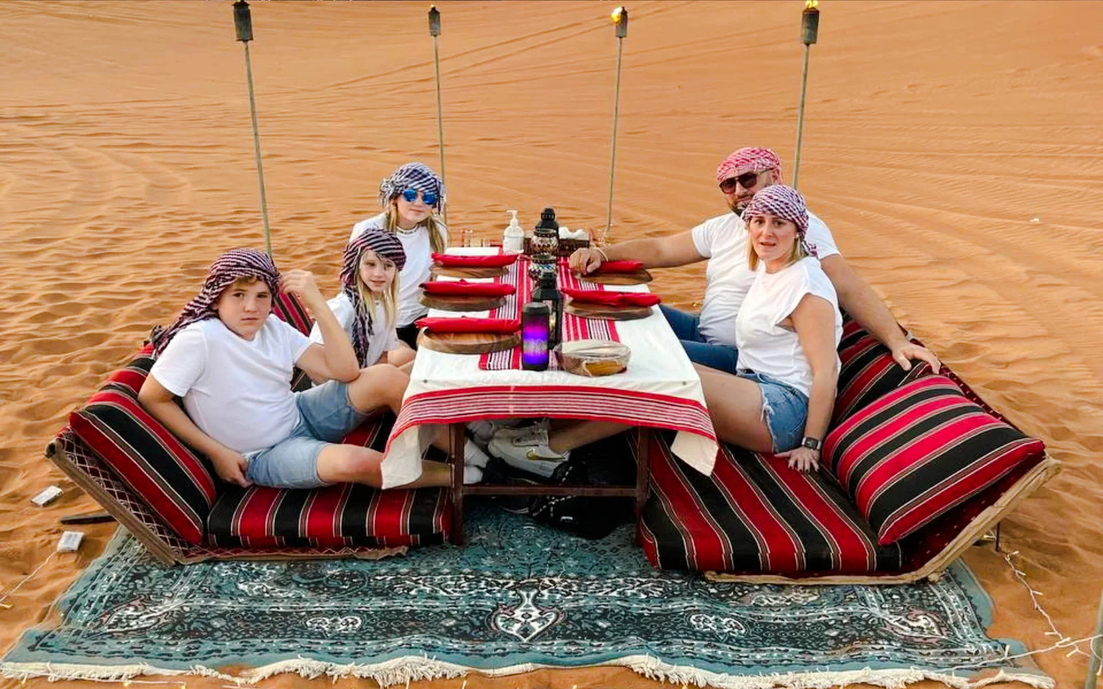 Dubai Red Dunes Desert Safari with BBQ Dinner, Camel Ride, Sandboarding and Hotel Transfers Image 5