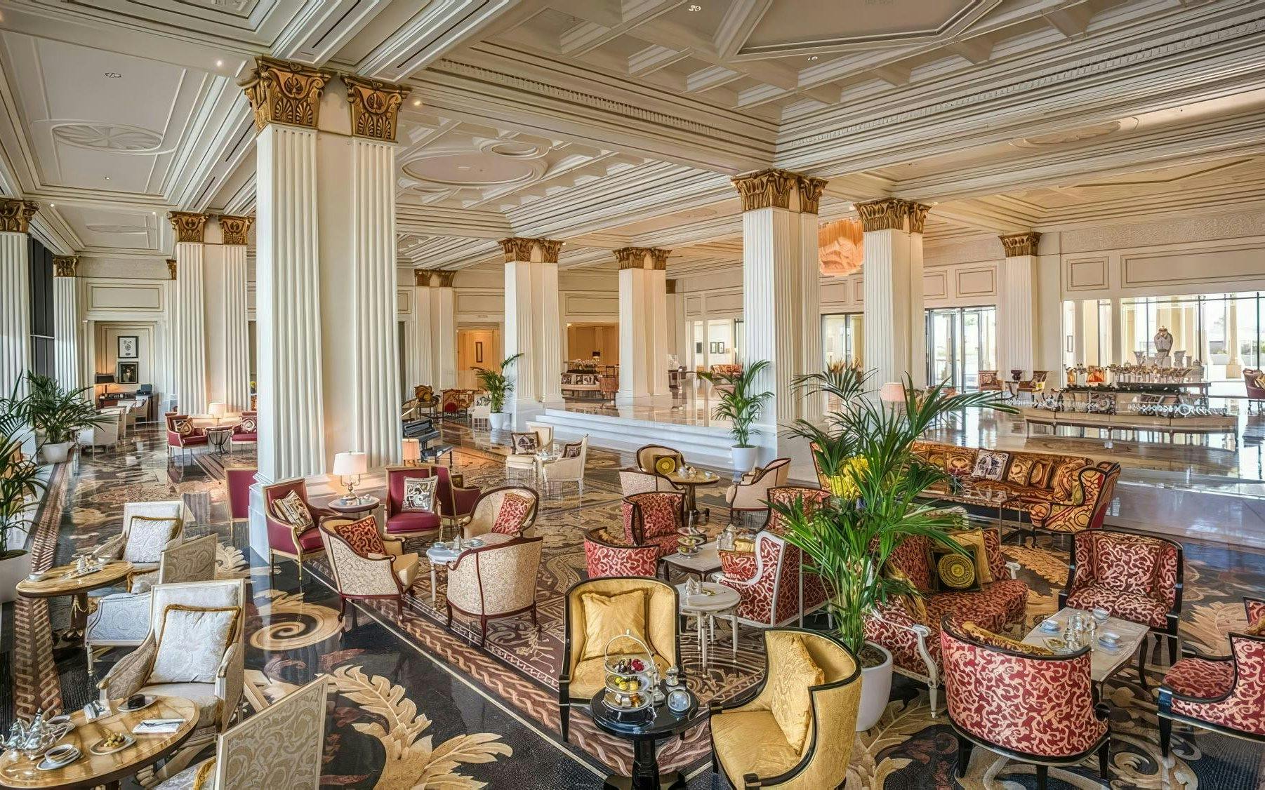 palazzo versace w dubaju: podwieczorek w mosaico lounge-4