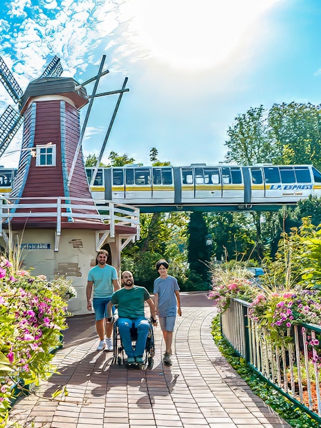 New ‘Voltron Nevera powered by Rimac’ rollercoaster in Croatia-themed area with windmill and flowers.