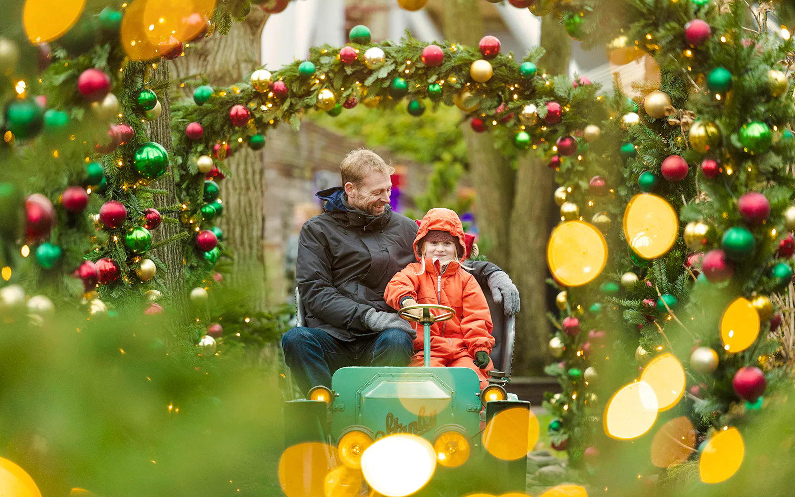 Copenhagen Tivoli Gardens Christmas Admission Ticket and Unlimited Ride Pass