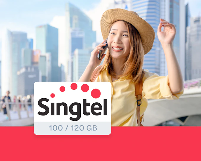 Singapore 4G Tourist Singtel SIM Card - Airport Pickup & Singtel Shops (Product 17571)