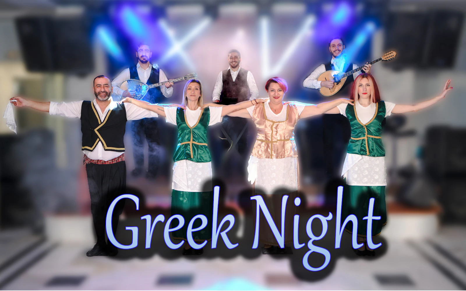Santorini Greek Night Show with Buffet Dinner and Unlimited Drinks at Dimitris Restaurant Image 2
