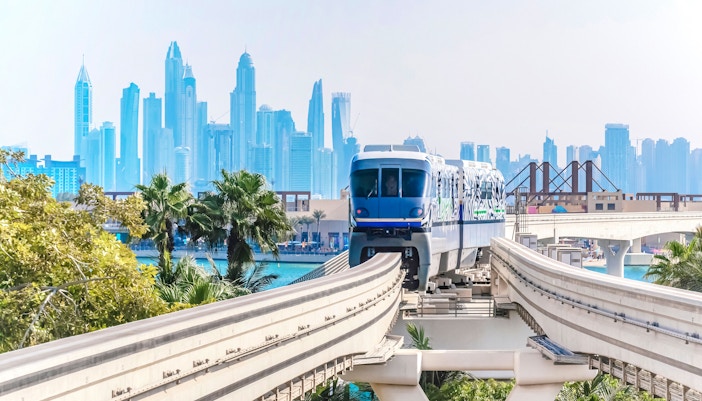 Monorail Train in Dubai