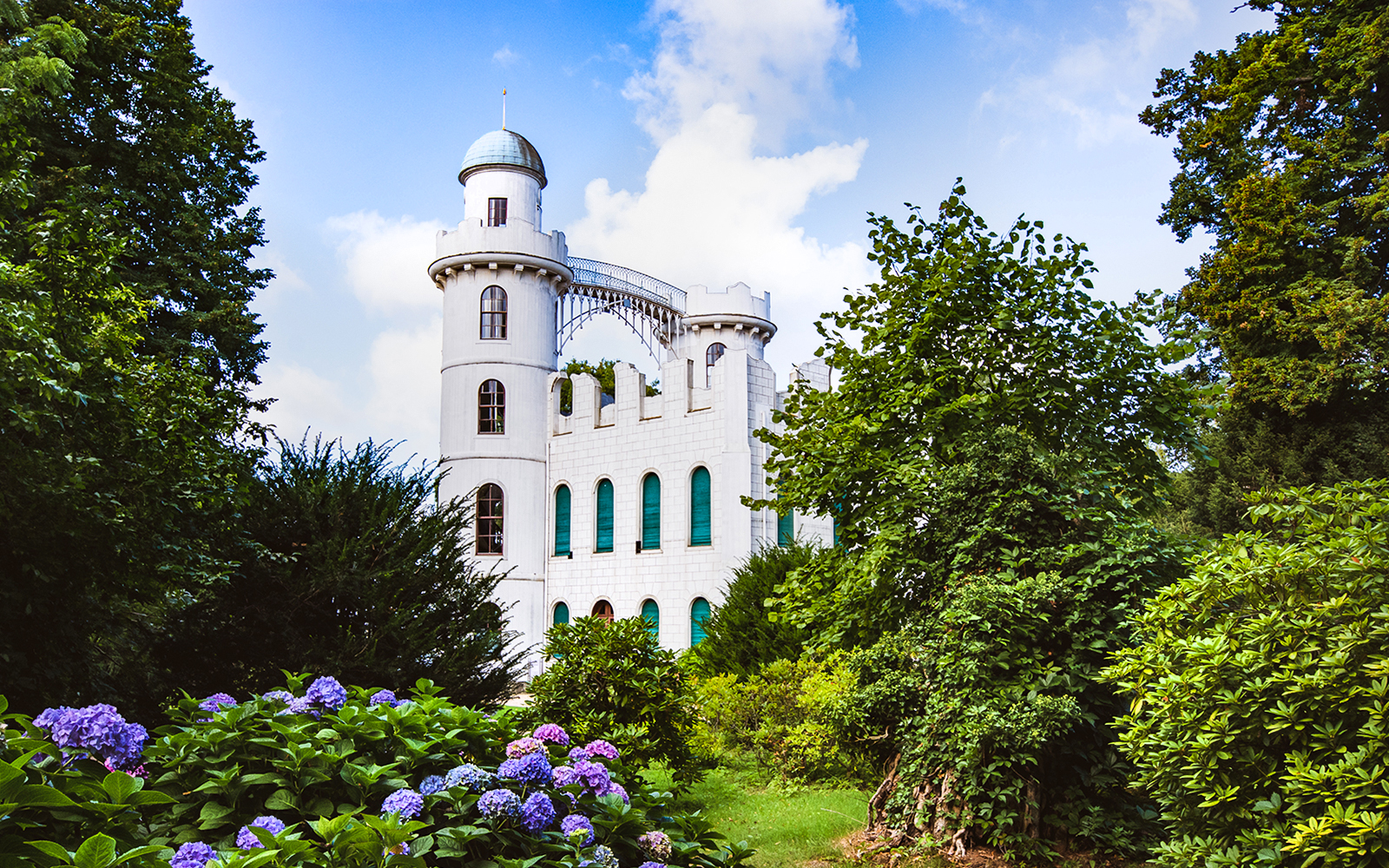 Pfaueninsel (Pauweneiland) & het paleis op Pfaueninsel