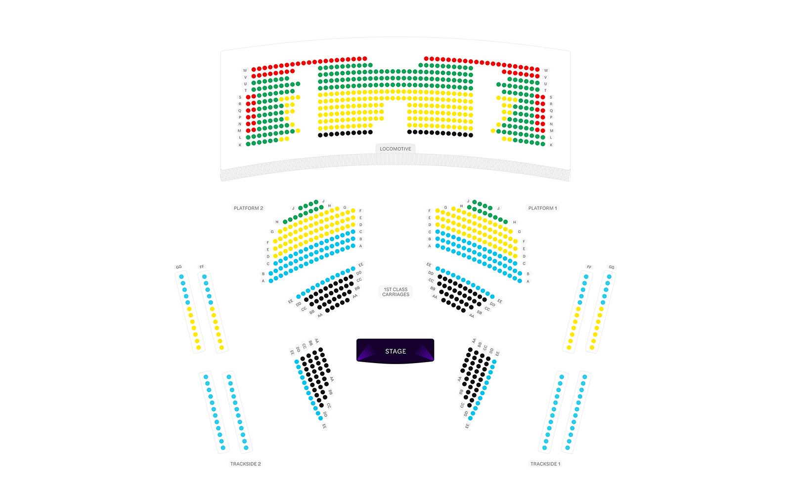 Royal Albert Hall Seating Plan