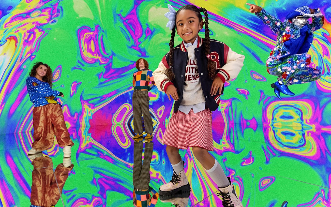 Colorful interactive art installation at Creator Zones, House Of Hype.