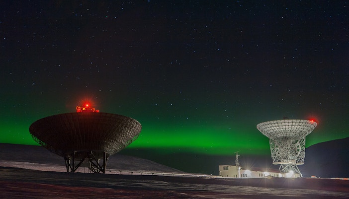 research center and northern lights