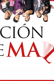 La función que sale mal" poster with cast members above the title.