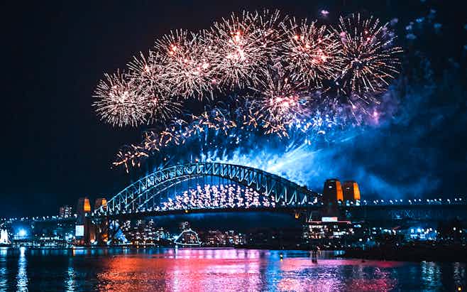 sydney new year fireworks - free vantage point