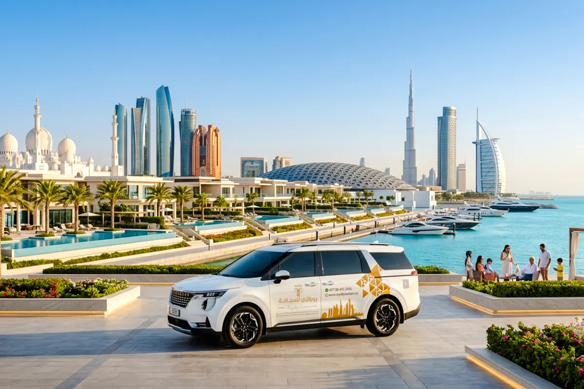 privat transport fra/til abu dhabi lufthavn og hotellene i abu dhabi med møte- og velkomsttjeneste-10