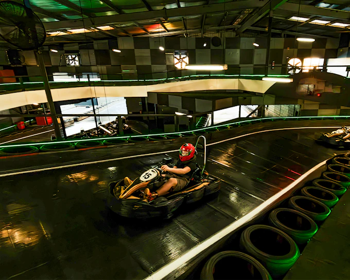 Andretti Indoor Karting Orlando: Kart Race