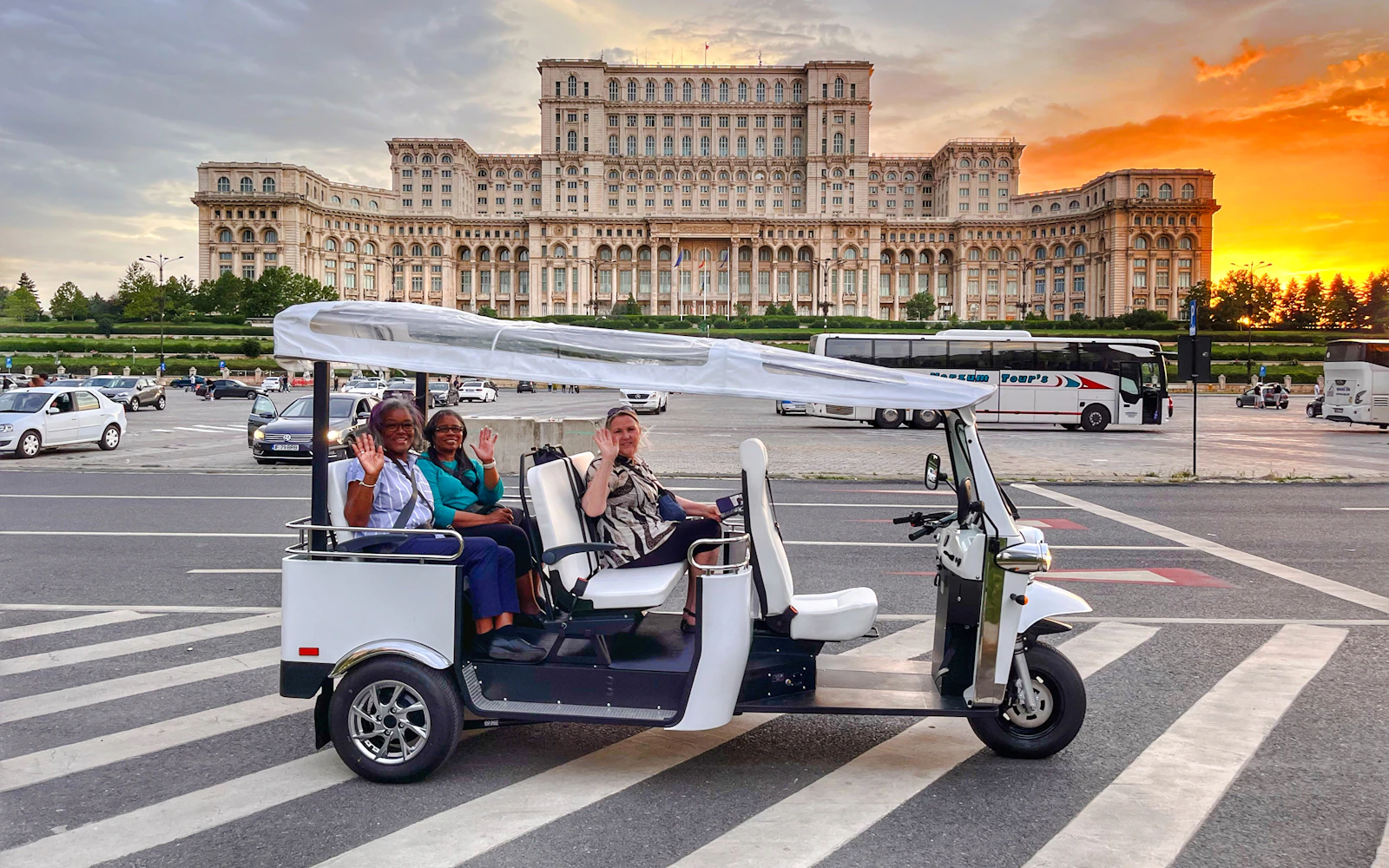 Bucharest Private City Highlights Tuk-Tuk Tour (Product 55323)