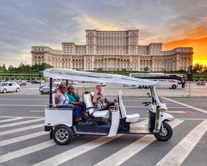 Bucharest Private City Highlights Tuk-Tuk Tour (Product 55323)