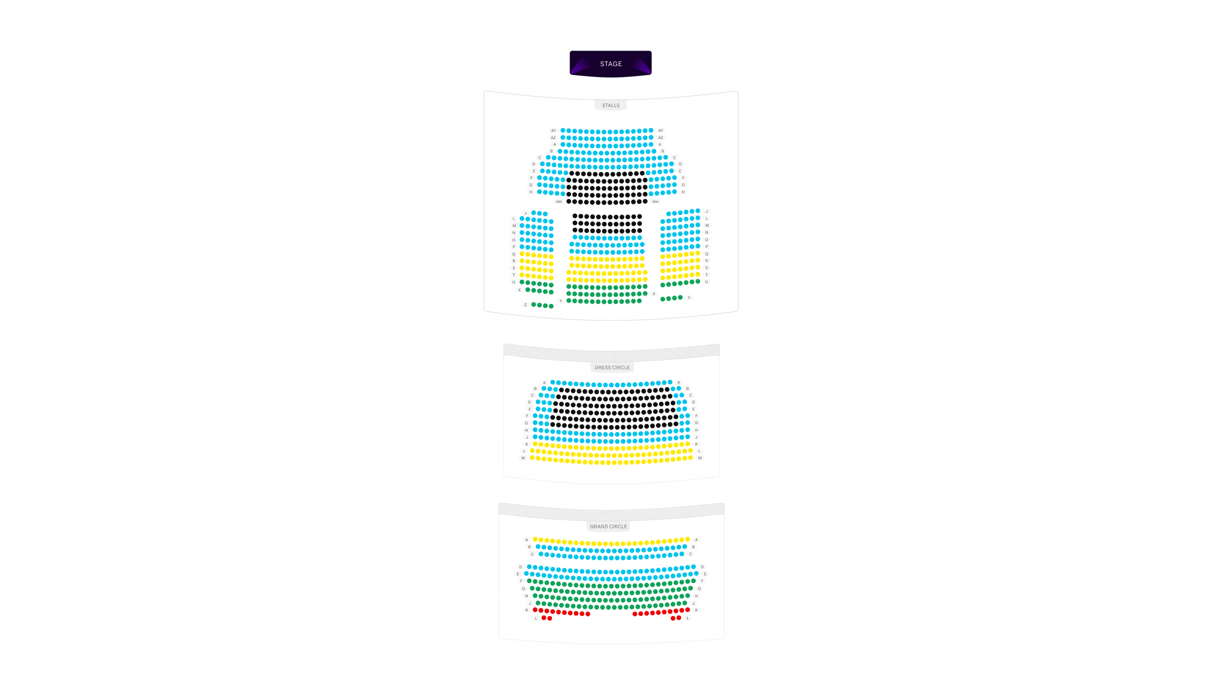 Aldwych Theatre Seating Plan