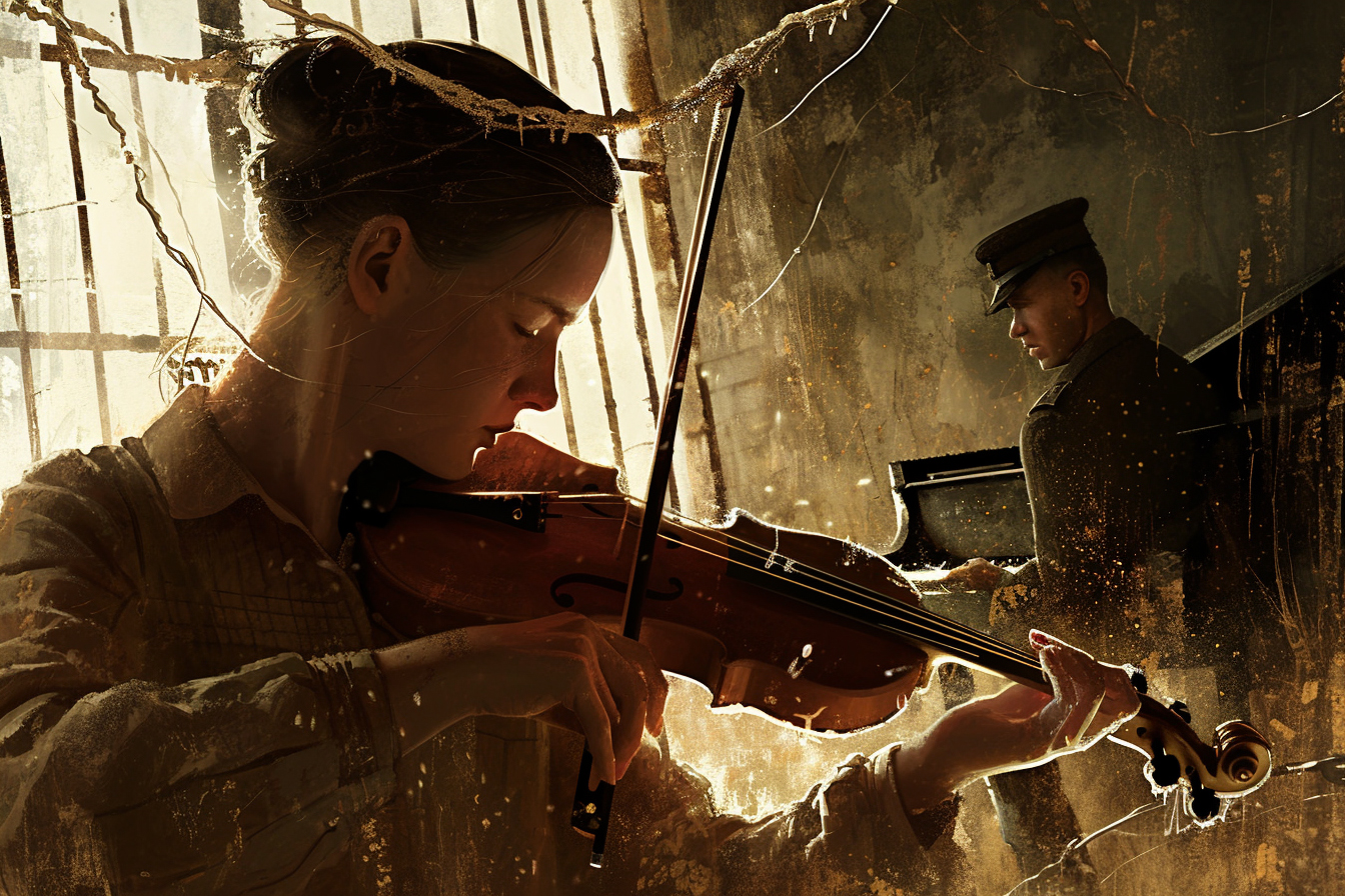 The Violinist of Auschwitz by Ellie Midwood