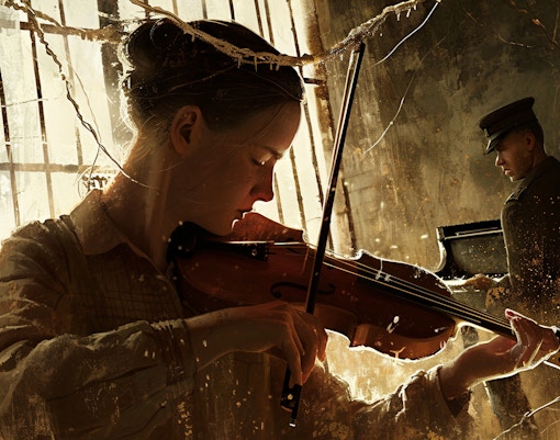 The Violinist of Auschwitz by Ellie Midwood