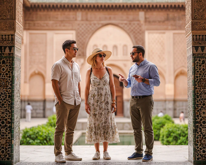 Full-Day Jardin Majorelle, Bahia Palace, Medrasa Ben Youssef and Medina Private Tour