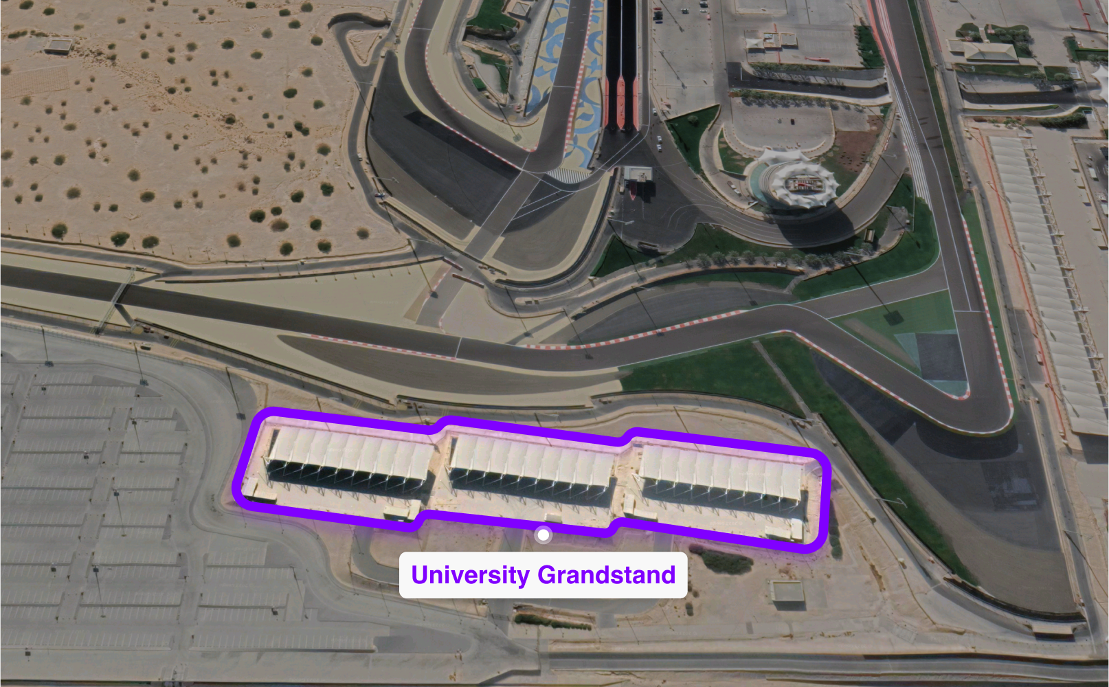 Bahrain GP Grandstands 