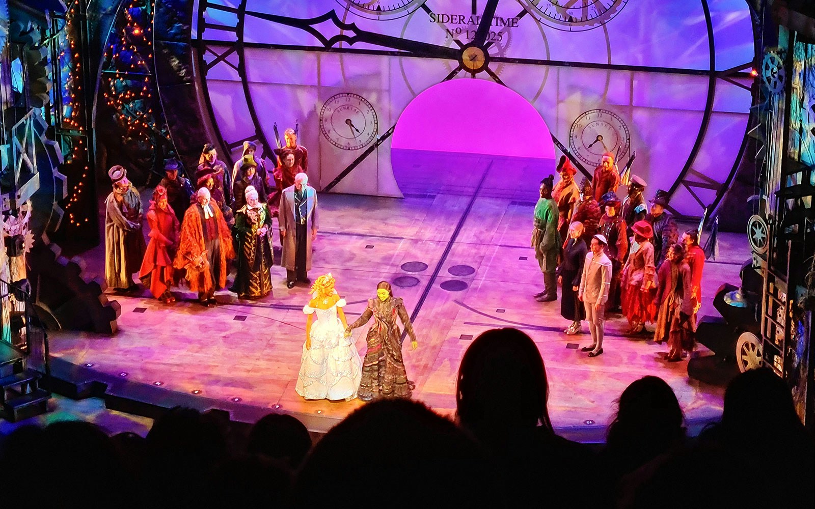 "Section: Circle
Seat: P 14
Date: Dec 29, 2024
Show: Wicked"