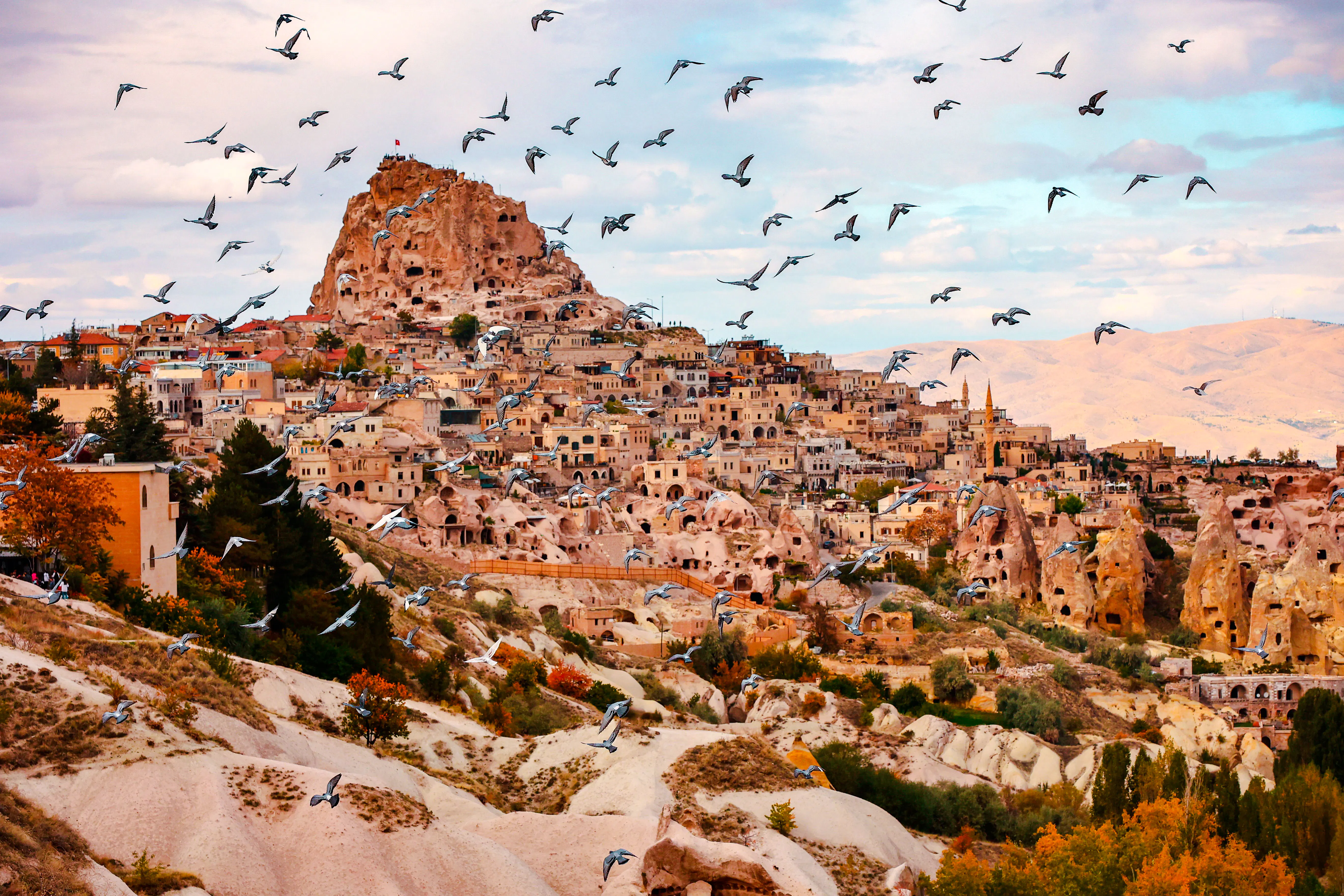 Visite guidée de la ville souterraine de Derinkuyu en Cappadoce et de la vallée d'Ihlara, avec déjeuner