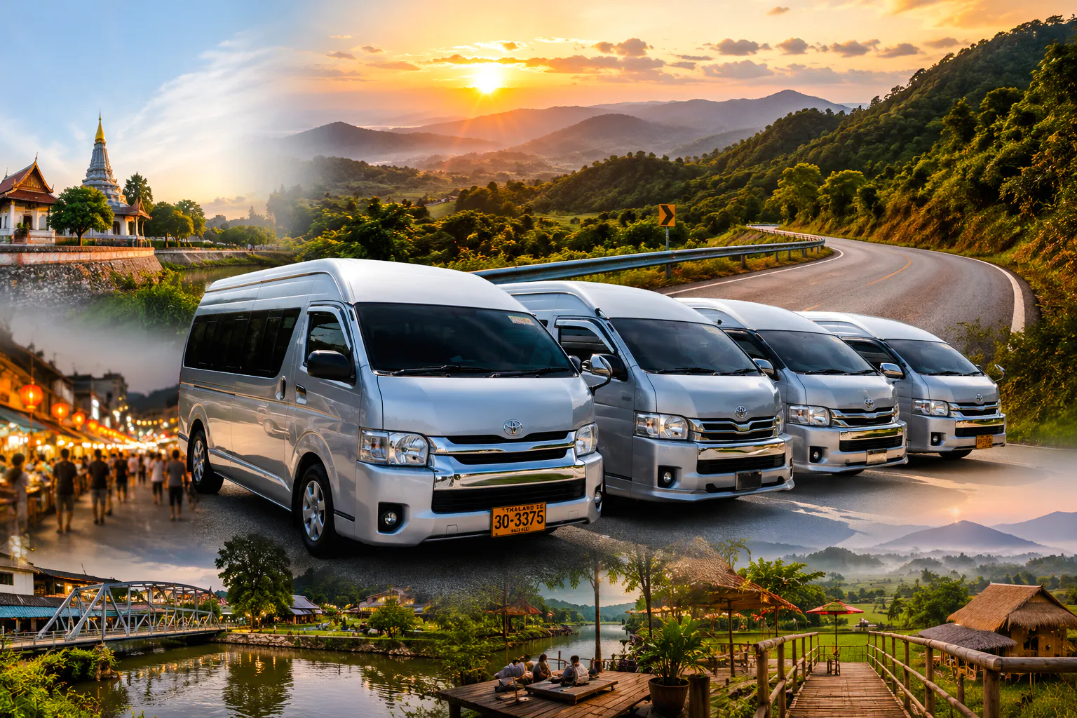 Chiang Mai City to Pai Town Private Van Transfer (One-Way) Image 3