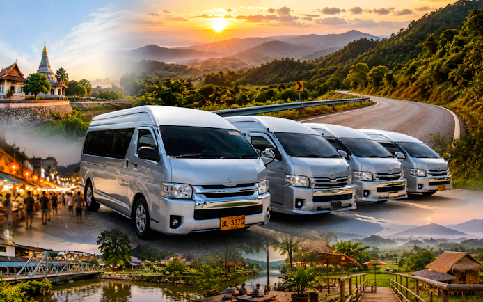 Chiang Mai City to Pai Town Private Van Transfer (One-Way)