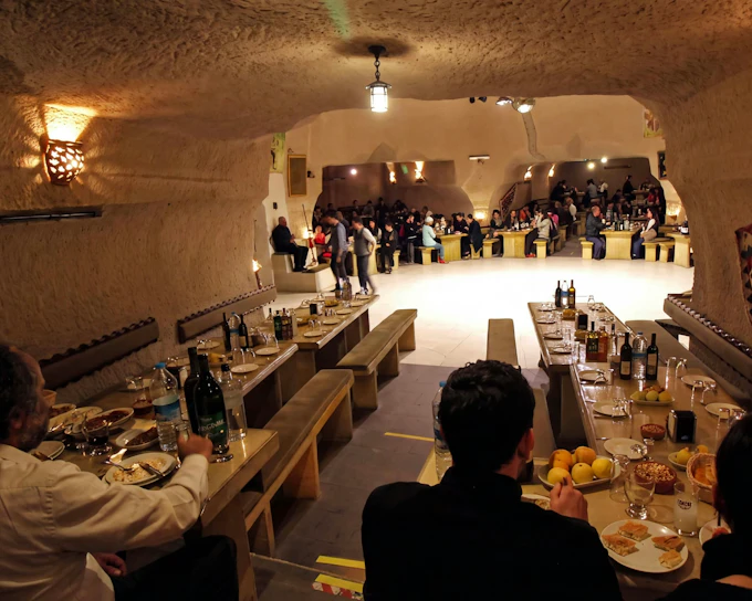 Tickets to Turkish Dinner & Shows in a Cave Restaurant in Cappadocia with Transfers