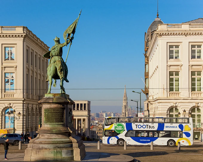 Tootbus: Brussels Hop-on Hop-off Bus Tour + Mini Europe Tickets