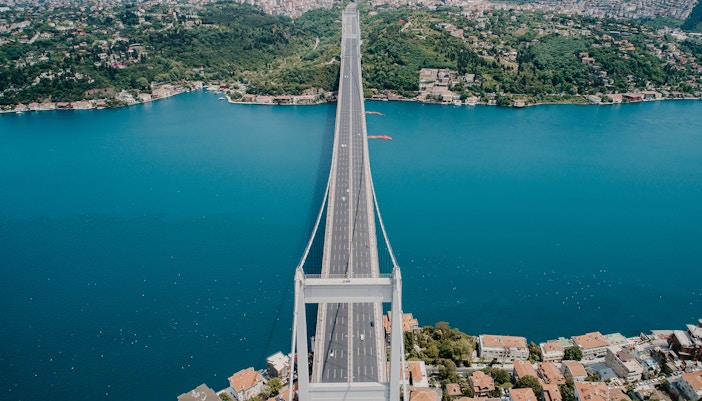 The Fatih Sultan Mehmet Bridge - Bosphorus Cruises