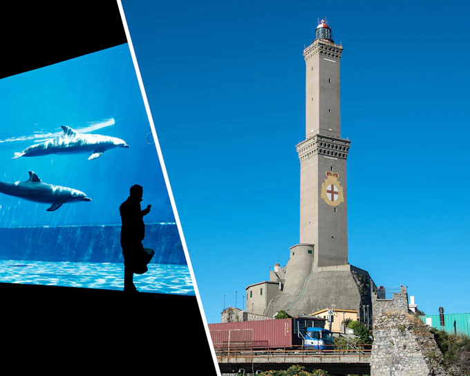 Combo: Genoa Aquarium + Lighthouse of Genoa Tickets