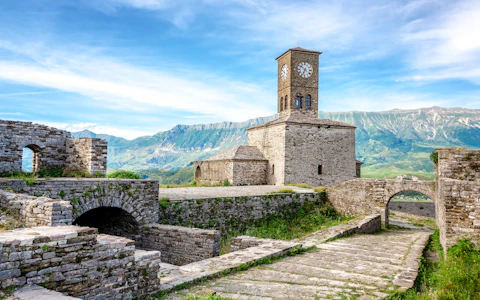 From Tirana/Durres/Golem: Gjirokastra UNESCO, Saranda & Ksamil Beach Day Trip