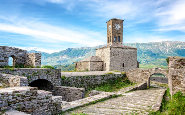 From Tirana/Durres/Golem: Gjirokastra UNESCO, Saranda & Ksamil Beach Day Trip