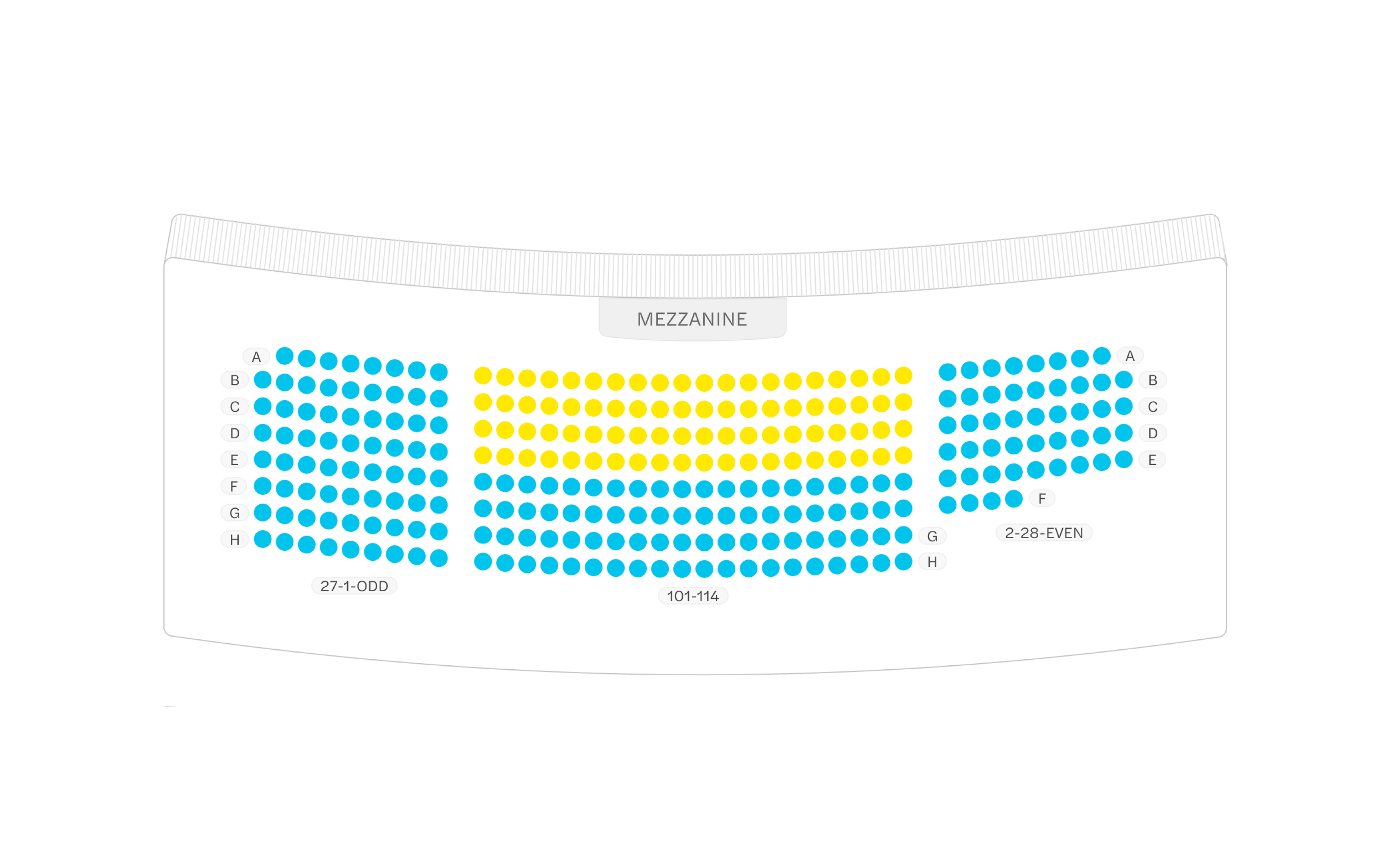 Belasco Theatre Mezzanine