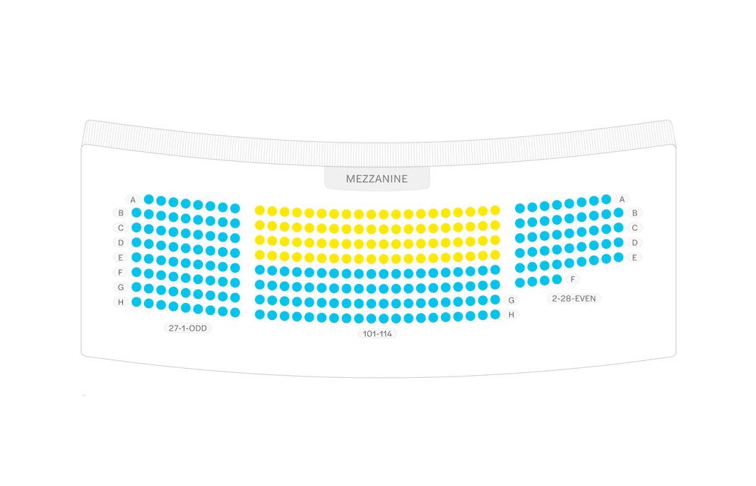 Belasco Theatre Mezzanine