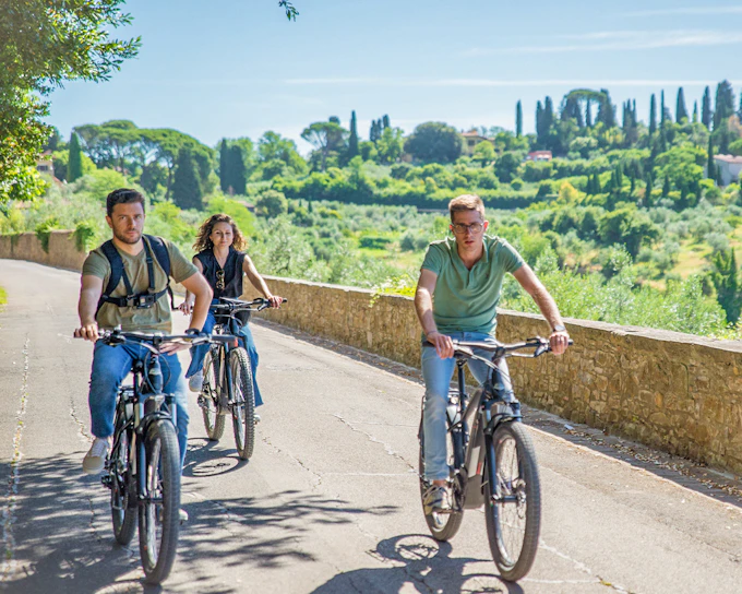 From Florence: E-Bike Tour through Tuscany & Chianti with Lunch