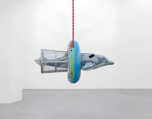 Jeff Koons’ Dolphin Taz Trashcan
