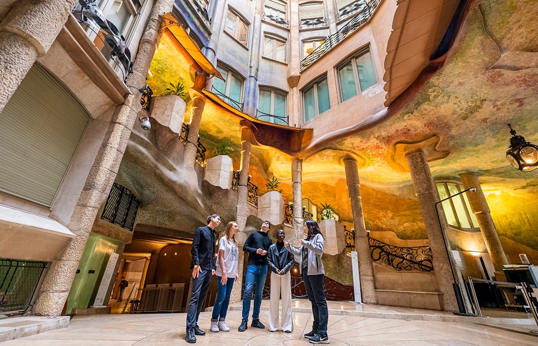 La Pedrera entradas patio de las flores