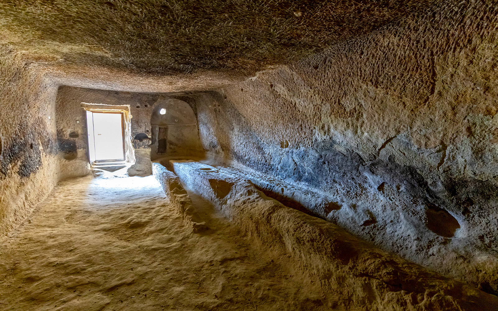 Explore its tunnels at Goreme Open Air Museum