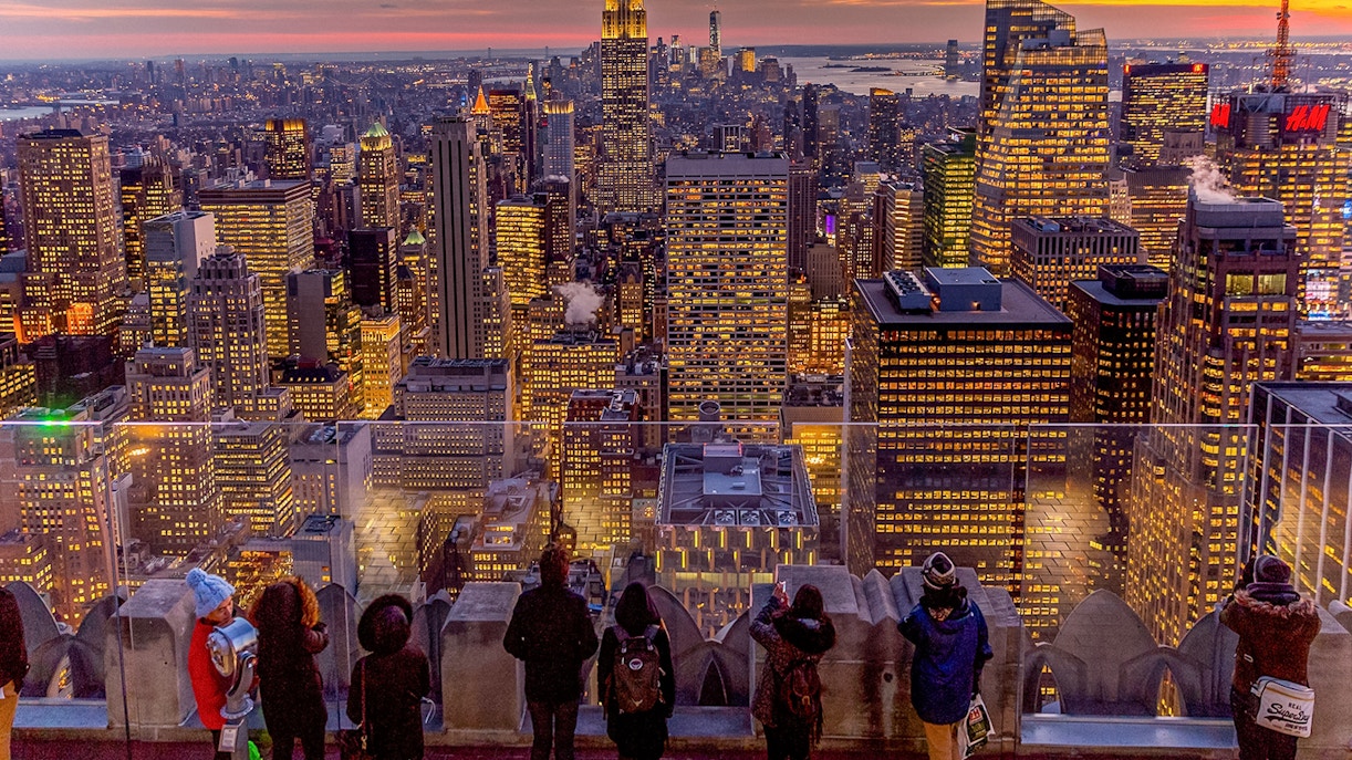 Top of the Rock Night