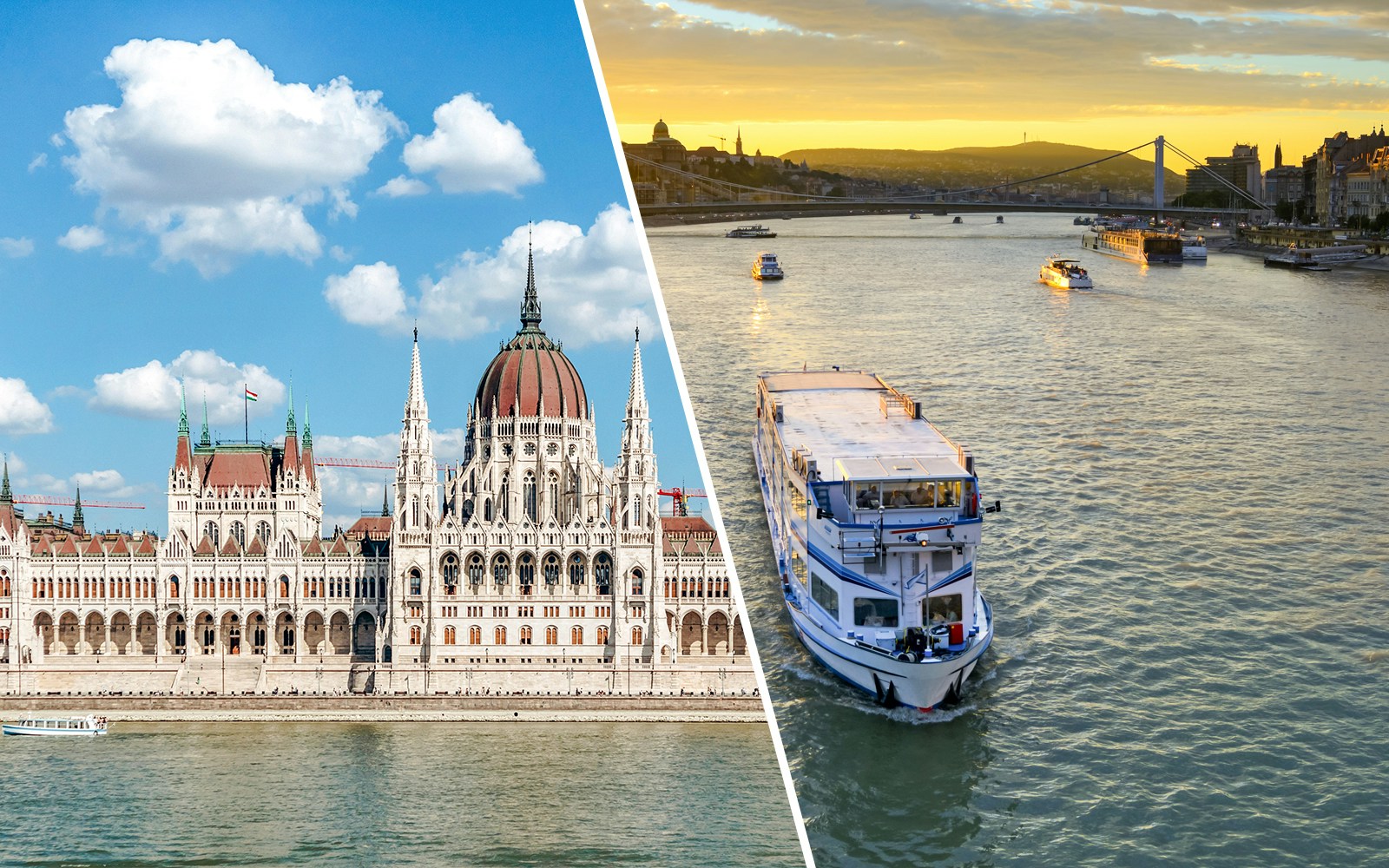 Hungarian Parliament Guided Tour and Danube River Sightseeing Cruise