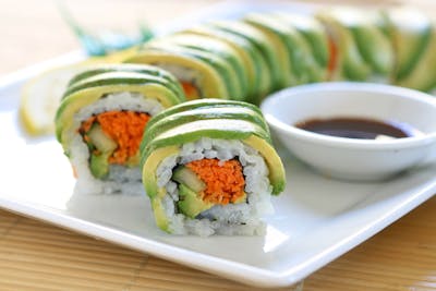 veg sushi